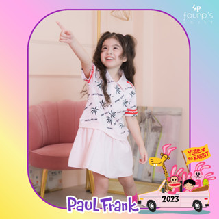 PAUL FRANK : FNXZ1105 เดรสเด็กผู้หญิงลิขสิทธิ์แท้