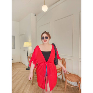 🔥Plussize🔥เสื้อคนอ้วน🔥รอบอก 50” แขน 22” เอว-สะโพก 60