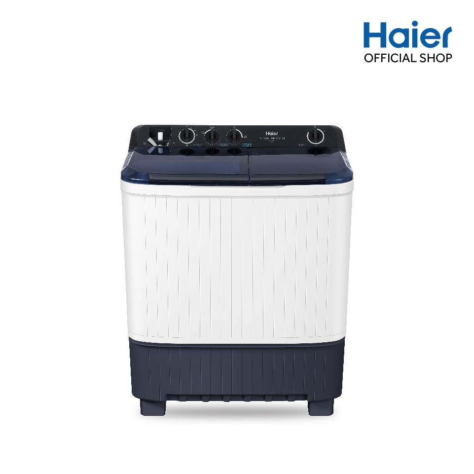 Haier เครื่องซักผ้า 2 ถัง กึ่งอัตโนมัติ ความจุ 13 kg รุ่น HTW130-1217