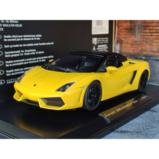 โมเดลรถGallardo 1/18 โมเดลรถLamborghiniGallardo โมเดลรถ แลมโบกินี Lamborghini Gallardo LP550-4 Spyder Norev 1:18 ราคา OK