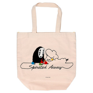 [ส่งตรงจากญี่ปุ่น] Studio Ghibli Spirited Away กระเป๋าผ้าแคนวาส ปักลาย สไตล์ญี่ปุ่น