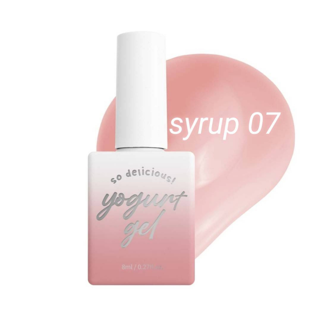 แยกขายขวด Syrup#07 สีไซรัป (Blossom Ending collection) Yogurt nail Koreaโยเกิร์ตเนล ของแท้นำเข้าจากเกาหลี พร้อมส่ง