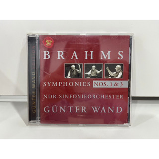 1 CD MUSIC ซีดีเพลงสากล   BrahmsSymphonies Nos. 1&amp; J NDR-Sinfonieorchester Günter Wand    (L1B14)