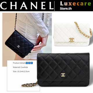 ชาแนล👜Chanel Woc 22P Women/Shoulder Bag สุภาพสตรี/กระเป๋าสะพายไหล่/กระเป๋าสะพายข้าง