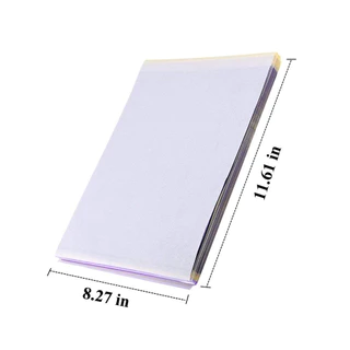【One_boutique】100แผ่น กระดาษลอกลาย A4 Size กระดาษลอกลายสัก แผ่นลอกลายสัก Tattoo Tracing paper