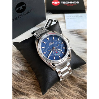 Technos Swiss Sport Chronograph Blue Dial Men’size