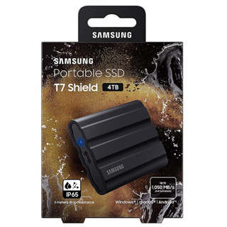 Samsung 4TB T7 Shield Portable SSD USB3.2 (Black)