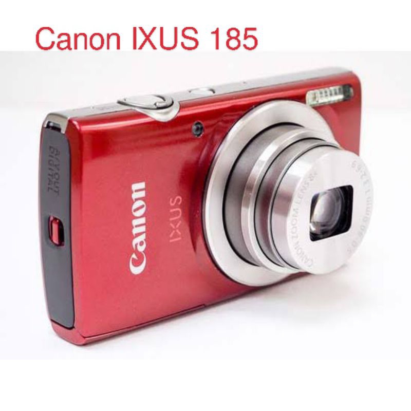 Canon IXUS 185 มือสองสภาพดี                                     20 MP Pixel  8X Optical Zoom
