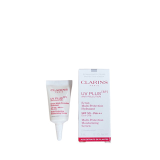 Clarins UV Plus Anti-Pollution SPF50/Pa+++ Translucent 3 ml(ผลิต05/2565)ของเเท้💯% ผลิตภัณฑ์ป้องกันแสงแดดผิวหน้า