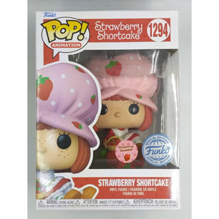 Funko Pop Strawberry Shortcake - Strawberry Shortcake [มีกลิ่นหอม] #1294 (กล่องมีตำหนินิดหน่อย) แบบที่ 2