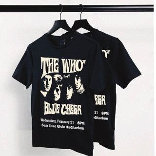 blue cheer เสื้อคอตตอนแขนสั้นสกรีนหน้า