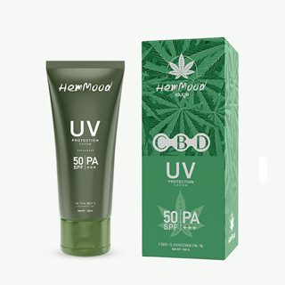 HemMood CBD UV PROTECTION CREAM SPF 50 PA+++ 100g ซีบีดี  ยูวีโพรเทคชั่น ครีม เอสพีเอฟ 50 พีเอ+++