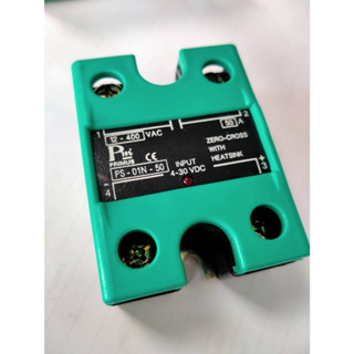 Single Phase Solid State Relay อุปกรณ์ตัดต่อวงจรไฟฟ้ากำลังแบบ Single Phase, 12-400VAC PS-01N-50 (50A)