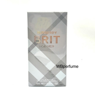 น้ำหอมแท้100% Burberry brit for her EDT 100ml.