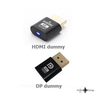 (ส่งจากไทย)HDMI Dummy Plug 4K แก้ปัญหาจอเล็กและหน่วงเวลารีโมท