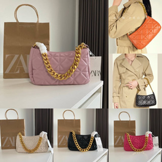 ZARA SHOULDER BAG WITH CHAIN