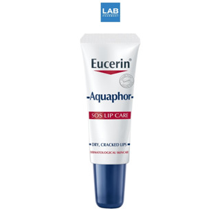 Eucerin Aquaphor SOS Lip Care 10 ml. - ยูเซอริน อควาฟอร์ เอสโอเอส ลิป แคร์ 10 มล. ผลิตภัณฑ์สำหรับฟื้นบำรุงริมฝีปาก