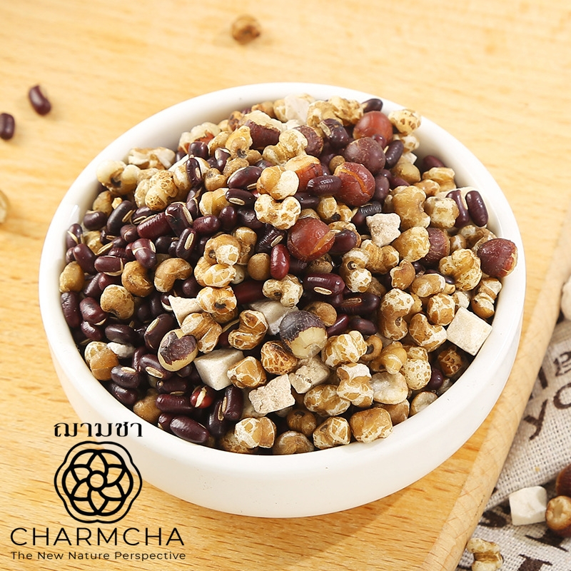 ชาธัญพืช (Mixed Grain Tea) รวม5ชนิด อุดมไปด้วยสารอาหารสำคัญหลายชนิด Charmcha ฌามชา