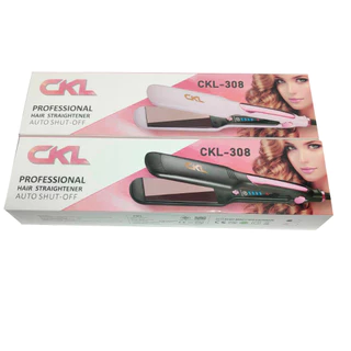 New CKL 308 / 9999 ปรับได้ถึง 4 ระดับ เครื่องหนีบผม ที่หนีบผม เครื่องรีดผม ที่ม้วนผม