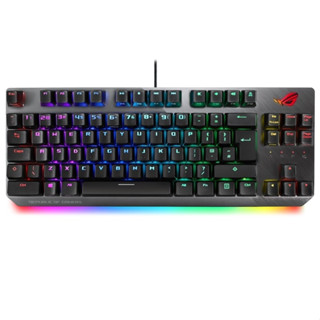 KEYBOARD (คีย์บอร์ดเกมมิ่ง) ASUS X802 ROG STRIX SCOPE NX TKL (RGB LED) (EN/TH) รับประกัน 2 - Y