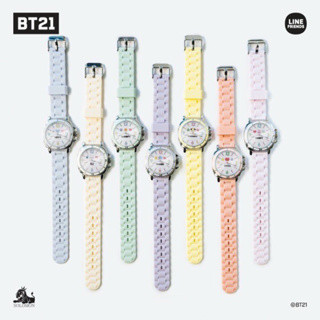 พร้อมส่งที่ไทย(มีเก็บปลายทาง)🎉 นาฬิกาข้อมือ Wrist watch BT21 minini ของแท้100%