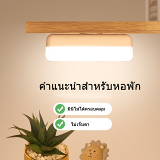 Table lamp โคมไฟตั้งโต๊ะ LED โคมไฟตั้งโต๊ะชาร์จไฟป้องกันดวงตา โคมไฟเรียนในหอพักนักศึกษา โคมไฟการเรียนรู้ หลอดไฟยาว ชาร์จ