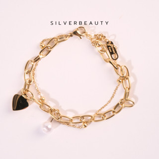 โค้ด SILV45  ลด45.-  Silver beauty สร้อยข้อมือไข่มุกซ่อนใจB00212