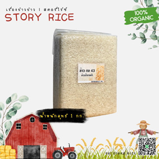 ข้าวขาว กข43 ชุด 1 กก. แพ็คสุญญากาศ | Story Rice