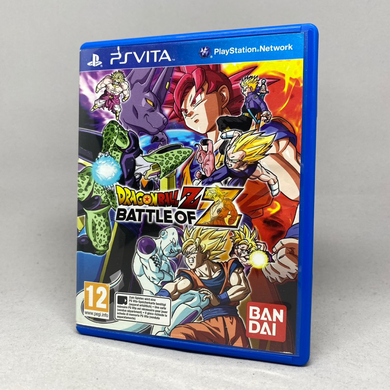 Dragon Ball Z BATTLE OF Z PS Vita | แผ่นเกมเพลสเตชั่นวีต้า แท้ | Zone 2 Eur | English | สินค้าแท้ ใช