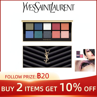 YSL Yves Saint Laurent Envelope Ten Color Eyeshadow Palette Leather High Fix Eyeshadow