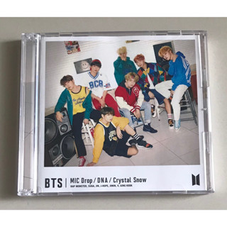 ซีดีเพลง ของแท้ ลิขสิทธิ์ มือ 2 สภาพดี...ราคา 350 บาท “BTS”ซิงเกิ้ล “Mic Drop/DNA/Crystal Snow”(CD+DVD)*Made In Japan*