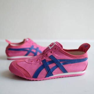 SALE Onitsuka Tiger Mexico 66 Slip-on Pink/Blue ของใหม่ ของแท้100% มีกล่องป้ายครบ 4,900