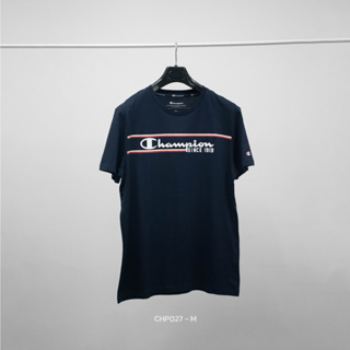 ChampionsWomen (TSM-CHP-027) แบรนด์แท้ 100%เสื้อยืดคอกลม ผ้าcotton นิ่มใส่สบาย ระบายอากาศได้ดี ไม่ย้วย