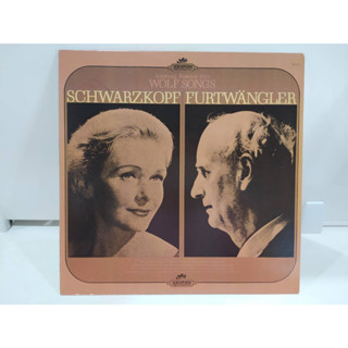 1LP Vinyl Records แผ่นเสียงไวนิล  SCHWARZKOPF FURTWÄNGLER   (J20A196)