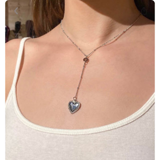 พรีออเดอร์ PREORDER Brandy Melville Heart Chain Necklace