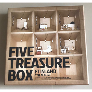 ซีดีเพลง ของแท้ ลิขสิทธิ์ มือ2สภาพดี...ราคา 450 บาท “F.T. Island” อัลบั้ม “Five Treasure Box” *Made In Korea*