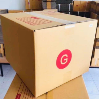 กล่องไปรษณีย์ เบอร์ G กล่องน้ำตาลฝาชนหนา ขนาด 31x36x26 cm