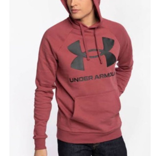 เสื้อฮู้ดแขนยาว Under Armour Mens Rival Fleece Big Logo Hoodie เสื้อฮู้ดแขนยาว UA สินค้าแท้ 100%