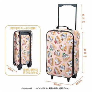 ⭐️แท้/ญี่ปุ่น กระเป๋าเดินทาง Mofusand Carry Case Crepe Nyan