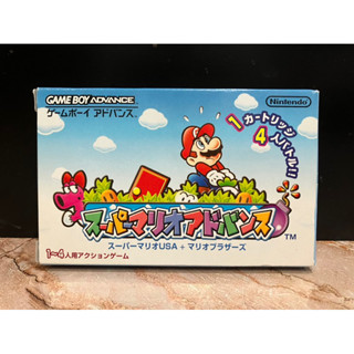 ตลับแท้ GAME BOY ADVANCE(japan)  GBA  Super Mario Advance Super Mario USA