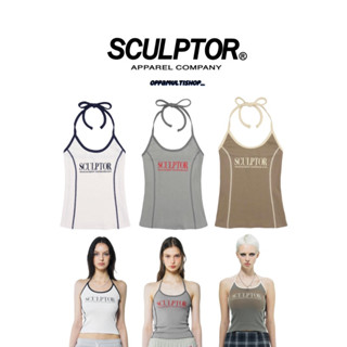 🇰🇷✨ Sculptor Classic Logo Halter Top✨🇰🇷