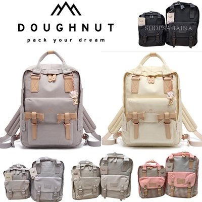 Doughnut Macaroon Backpack ของแท้ เป้โดนัท สี Pastel