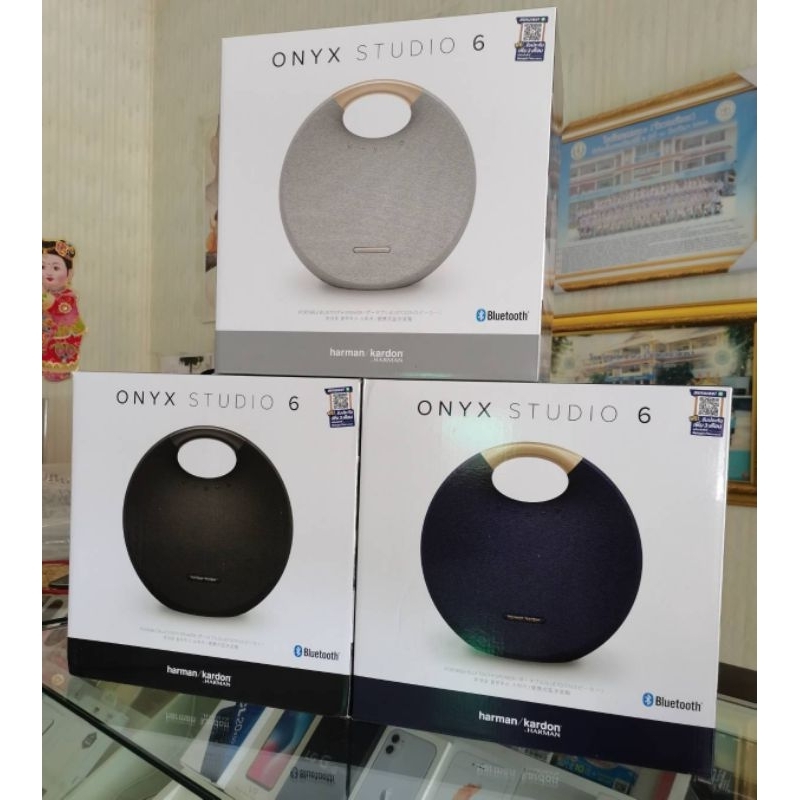 **พร้อมส่ง**เก็บโค้ดลดก่อนสั่ง**Harman Kardan Onyx Studio 6 ลำโพงบลูทูธของแท้ของใหม่ประกันมหาจักร