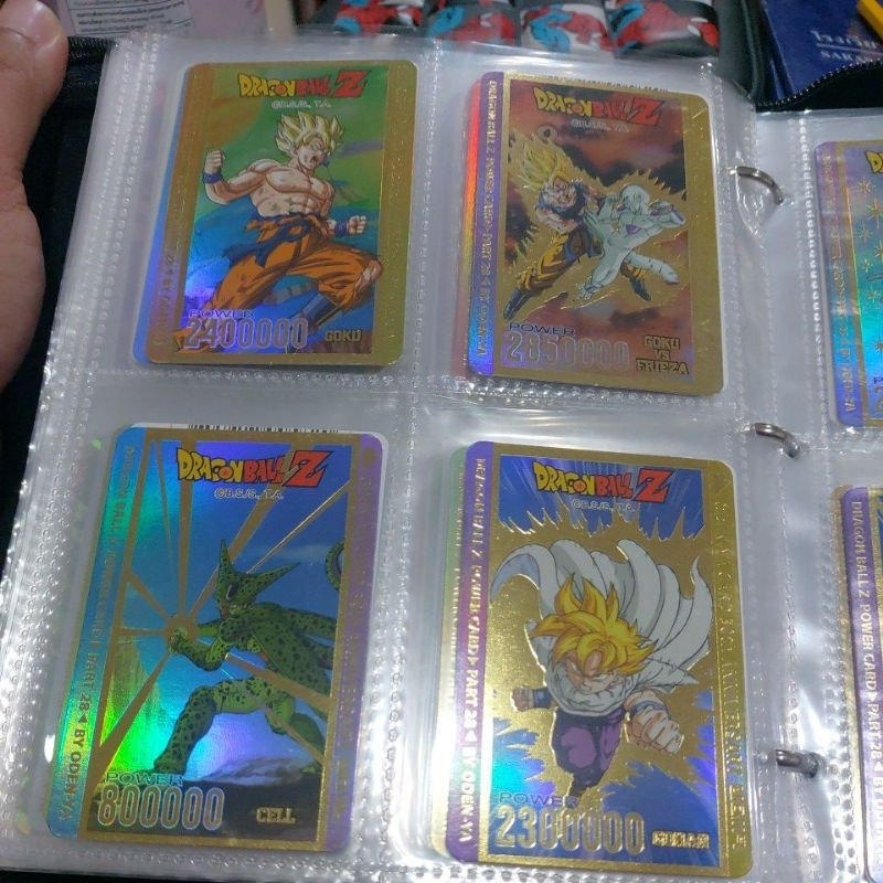 Odenya dragonball part.28 and part.28.5 full cards