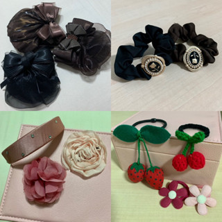 Hair accessories ที่คาดผม ที่มัดผม กิ๊บติดผม โบว์เน็ตติดผม