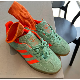 🇰🇷พรีออเดอร์  (W) Adidas Gazelle Indoor Pulse Mint Solar Orange ☁️ HQ8714-preorderoppa