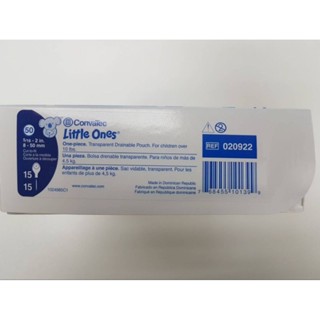 ConvaTec Little Ones 1-Pc ถุงบรรจุอุจจาระทางหน้าท้องแบบชิ้นเดียว สำหรับเด็ก ขนาด 8-50 mm (**จำนวน 1 ชิ้น)