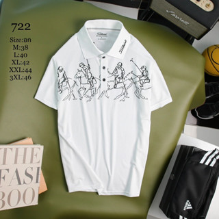 เสื้อโปโลผู้ชาย ตีกอล์ฟ ใส่ลำลอง TM96