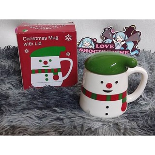 ☃️ Snow Man ☃️ Snow Man Mug แก้วมัคเซรามิก มีฝาปิด สโนว์แมน มนุษย์หิมะ น่ารักมากๆเลยคร้า ☃️