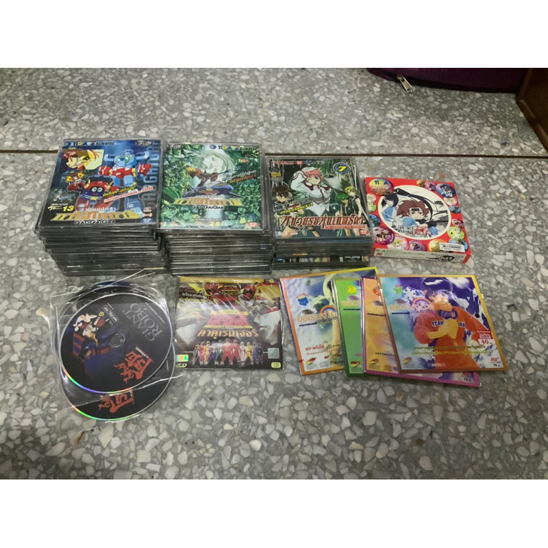 VCD TIGA 6 เรื่อง GaoGaiGar, หน่วยรบหุ่นเทพธิดา, OhRanger VS Kakuranger, Peace Maker Kurogane, Orang